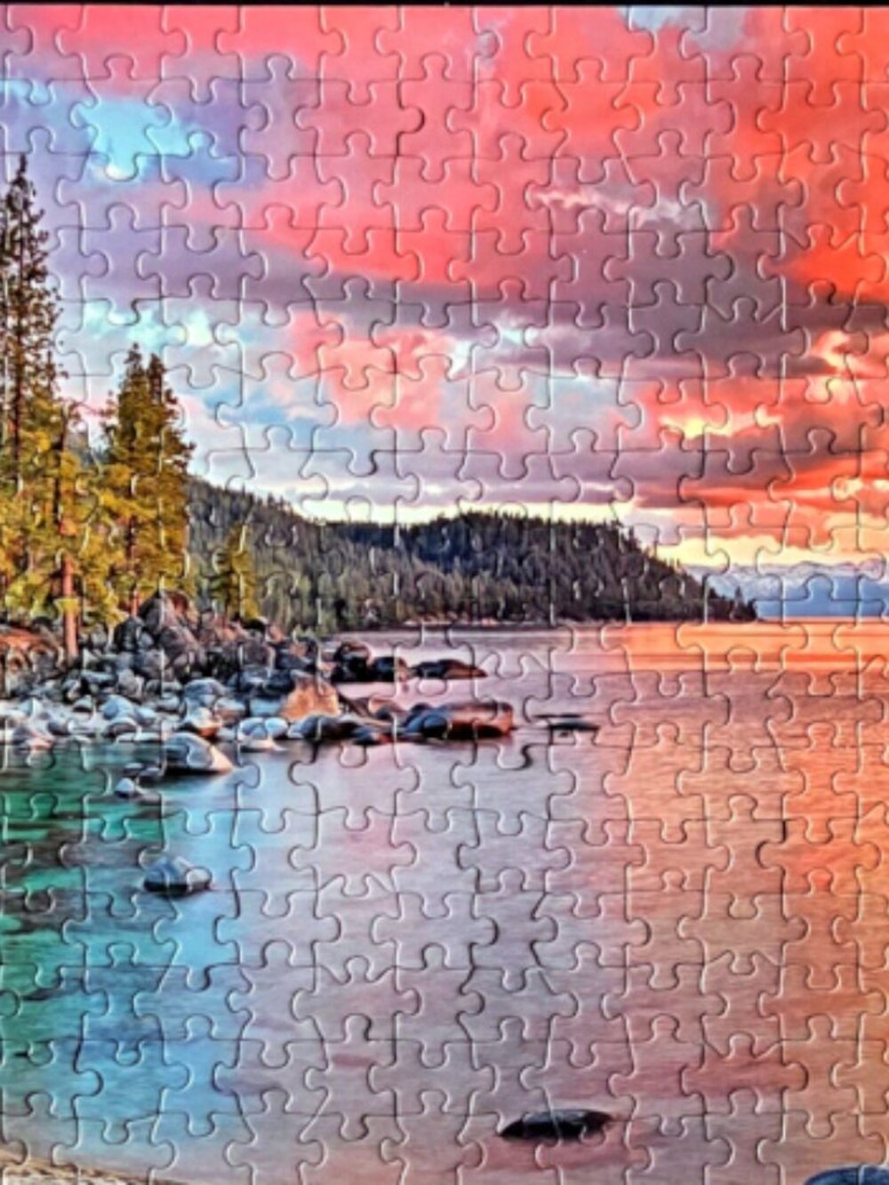 Tahoe Twilight II, 750 piece puzzle, Mega Puzzles